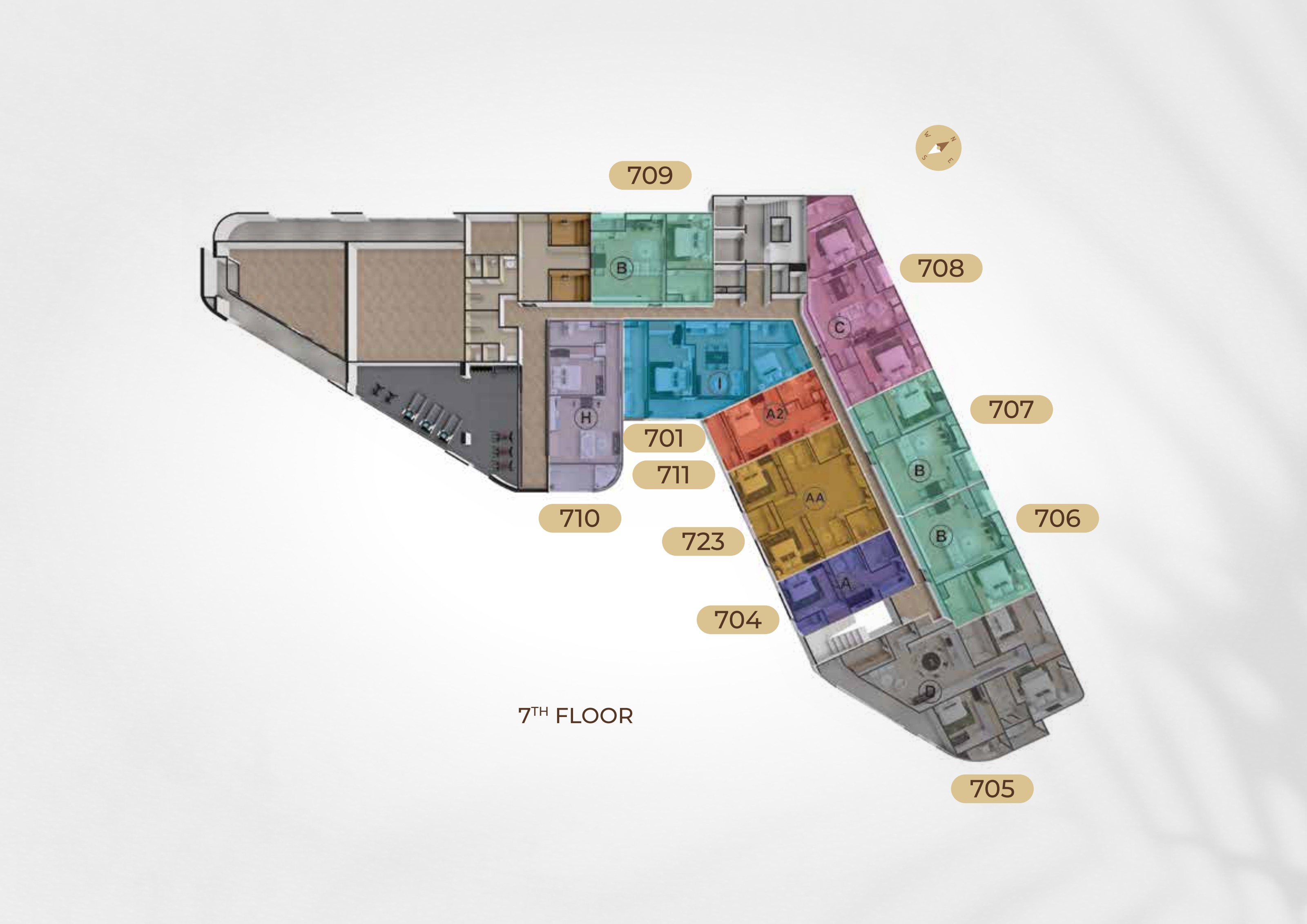 Floor Plate · 7th Floor